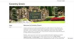 Desktop Screenshot of coventrygreenhoa.com